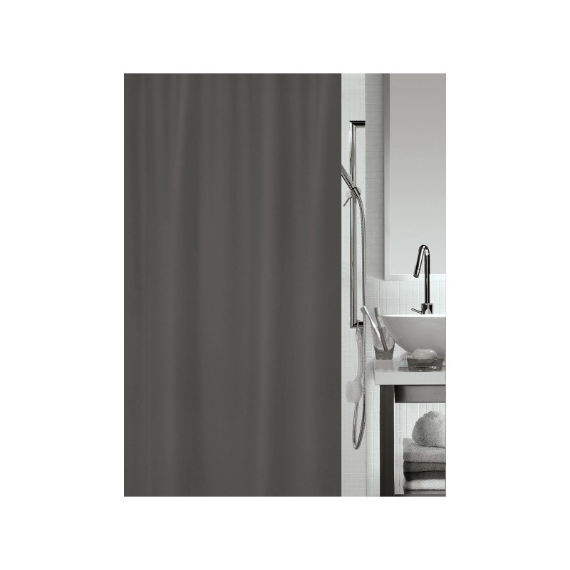 spirella Rideau de douche Polyester ALEA 180x200cm Taupe Spirella