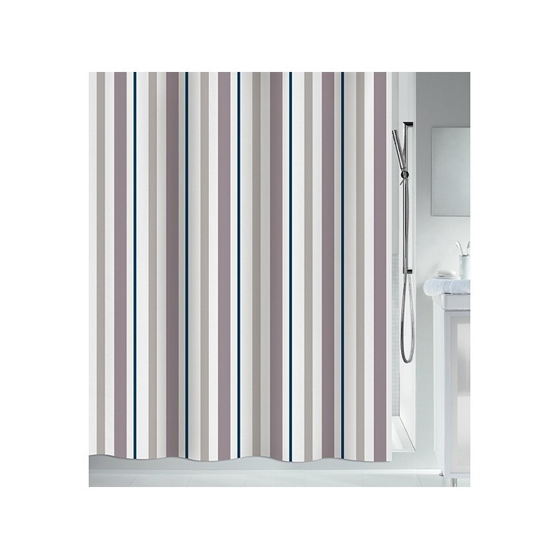 spirella Rideau de douche Polyester BIARRITZ 180x200cm Spirella