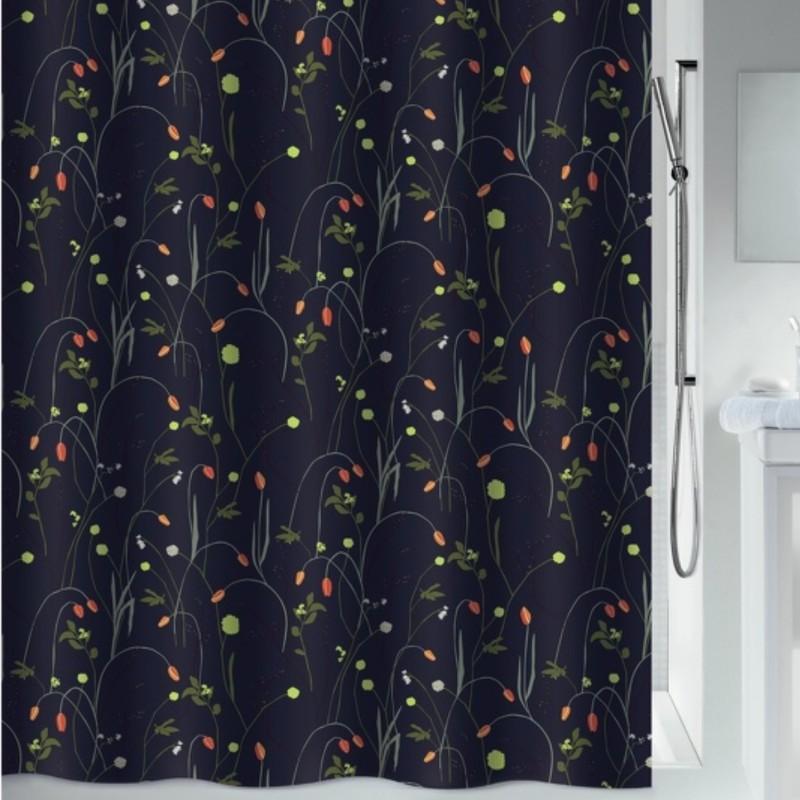 spirella Rideau de douche Polyester CONTRASTE 180x200cm Multicolor Spirella