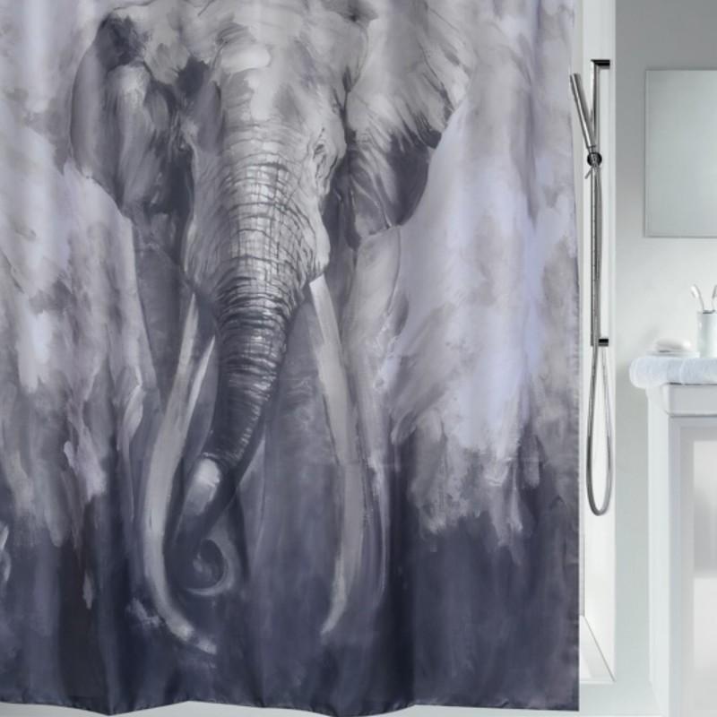 spirella Rideau de douche Polyester ELEPHANT 180x200cm Spirella