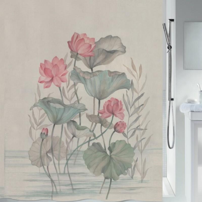 spirella Rideau de douche Polyester JAYA 180x200cm Multicolor Spirella