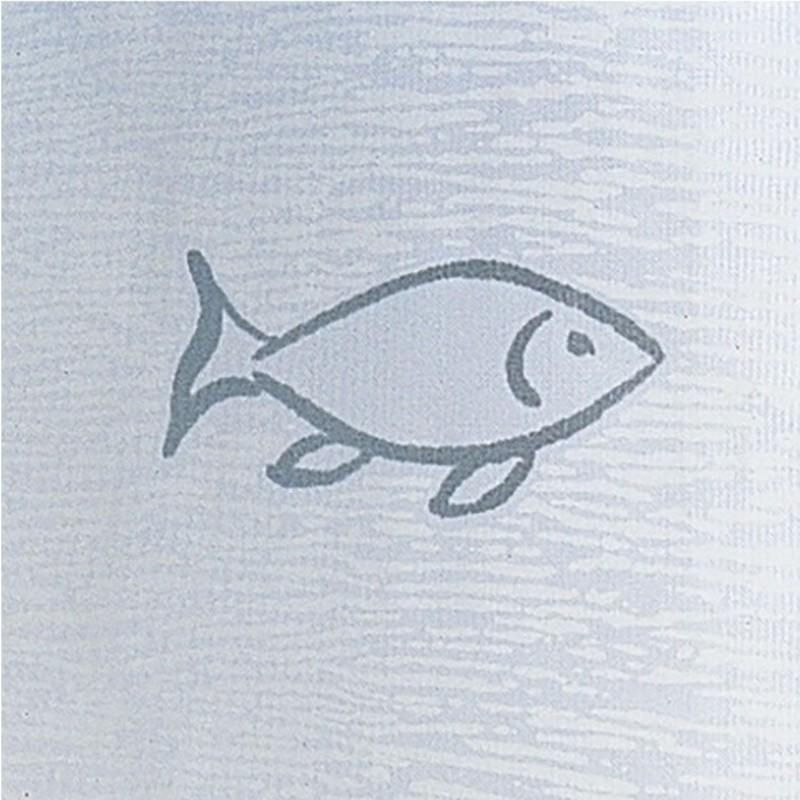 Spirella Rideau De Douche Polyester KOS 180x180cm Argent Spirella
