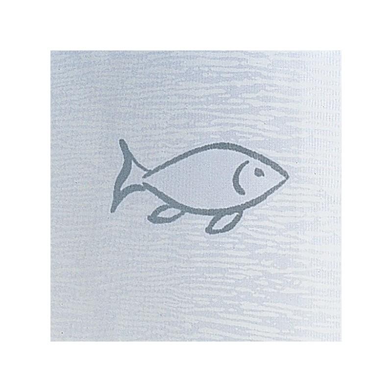 Spirella Rideau De Douche Polyester KOS 180x200cm Argent Spirella