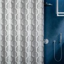 Spirella Rideau De Douche Polyester LEF 180x200cm Taupe Elements By Spirella