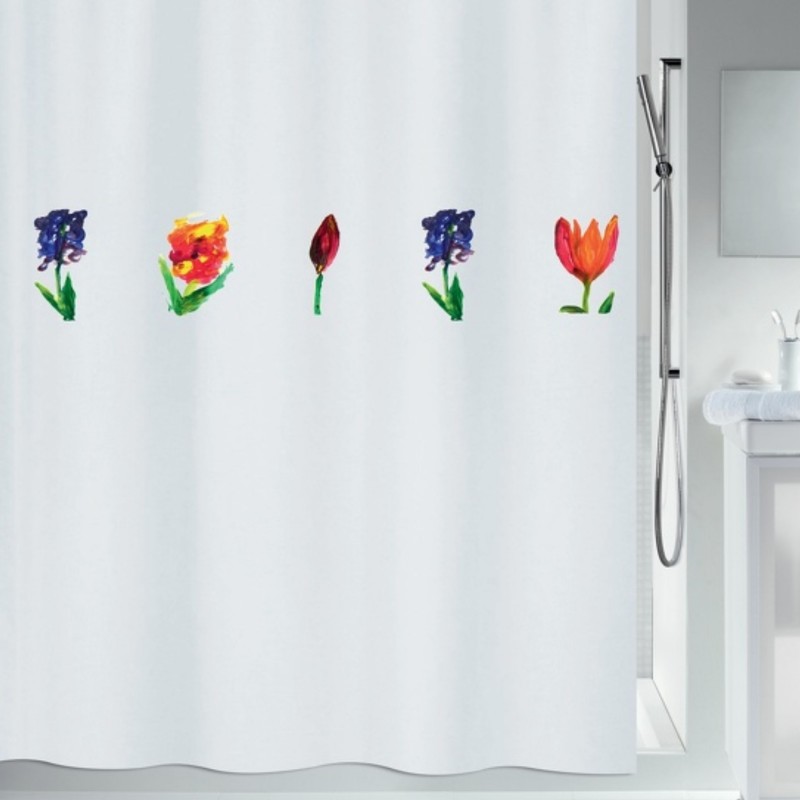 spirella Rideau de douche Polyester MANO 180x200cm Multicolor Spirella