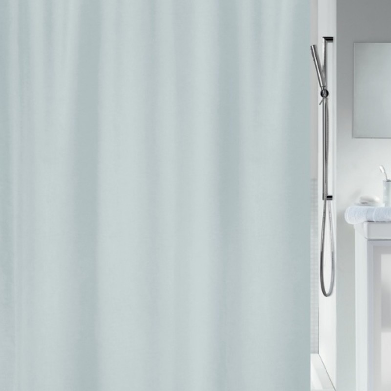 spirella Rideau de douche Polyester MAYA 240x180cm Gris Spirella