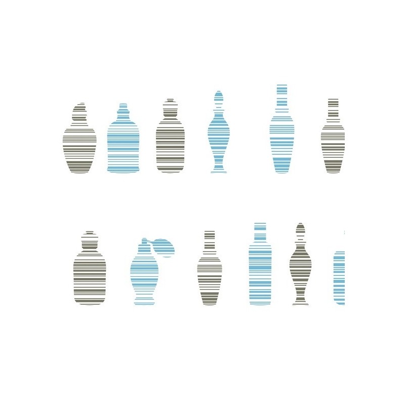 Spirella Rideau De Douche Polyester MOSHI 180x200cm QUALITà PREMIUM Bleu MSV