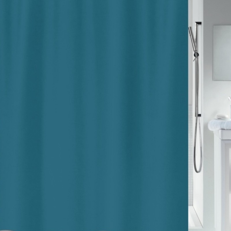 spirella Rideau de douche Polyester PRIMO 180x180cm Bleu Spirella