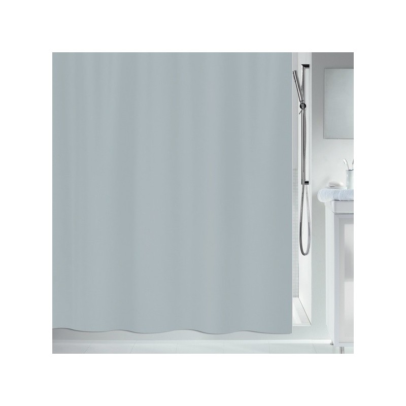 spirella Rideau de douche Polyester PRIMO 180x180cm Gris Spirella