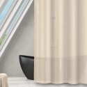 Spirella Rideau De Douche Polyester ROMANA 180x180cm Beige Transparent MSV
