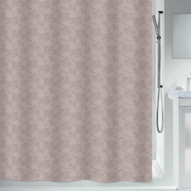 spirella Rideau de douche Polyester ROMANCE 180x180cm Rose Sable Spirella