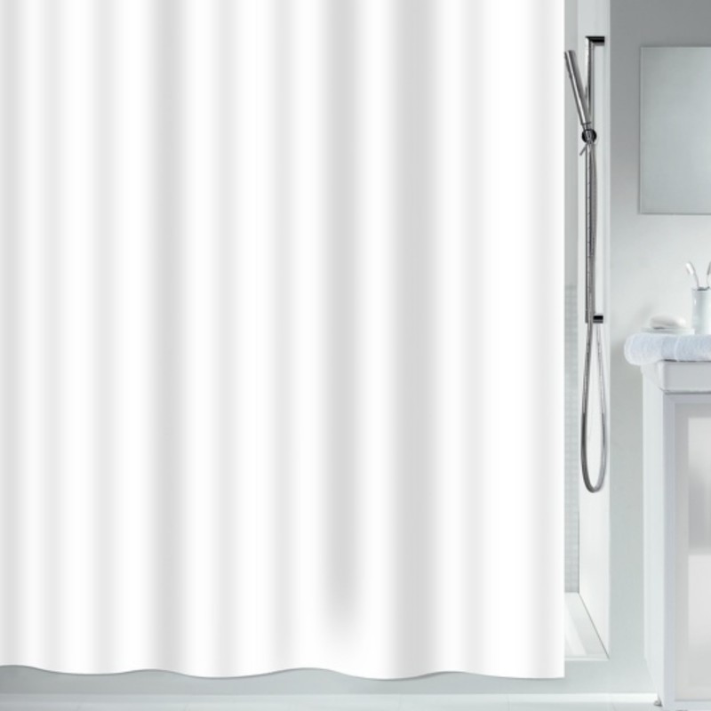 spirella Rideau de douche Polyester SECURITAS 180x200cm Blanc Spirella