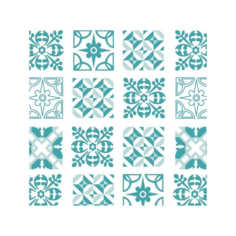 Spirella Rideau De Douche Polyester SINTRA 180x200cm QUALITà PREMIUM Bleu Turquoise - Anneaux Inclus MSV