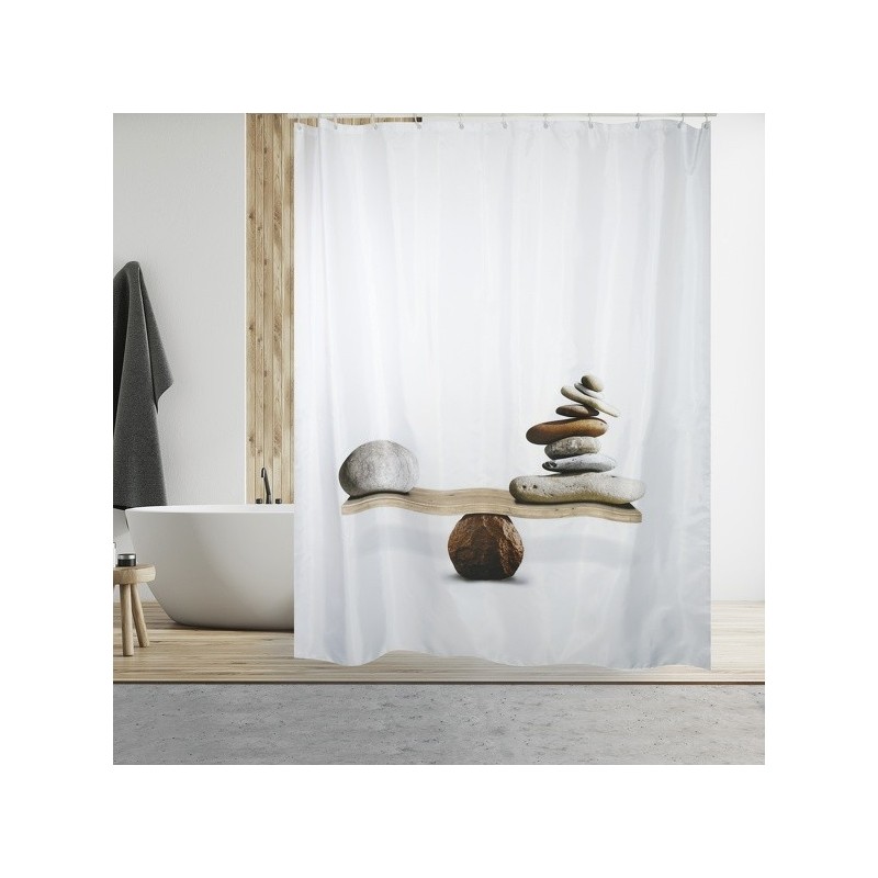 spirella Rideau de douche Polyester SPIRIT 180x200cm Multicolor MSV