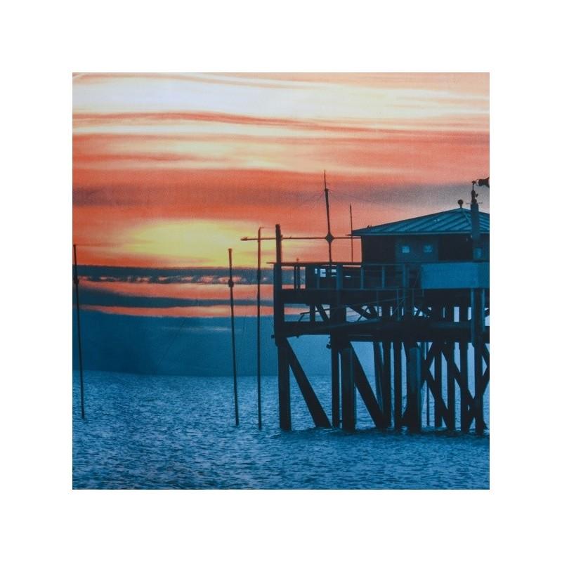 Spirella Rideau De Douche Polyester SUNSET 180x200cm Multicolor MSV
