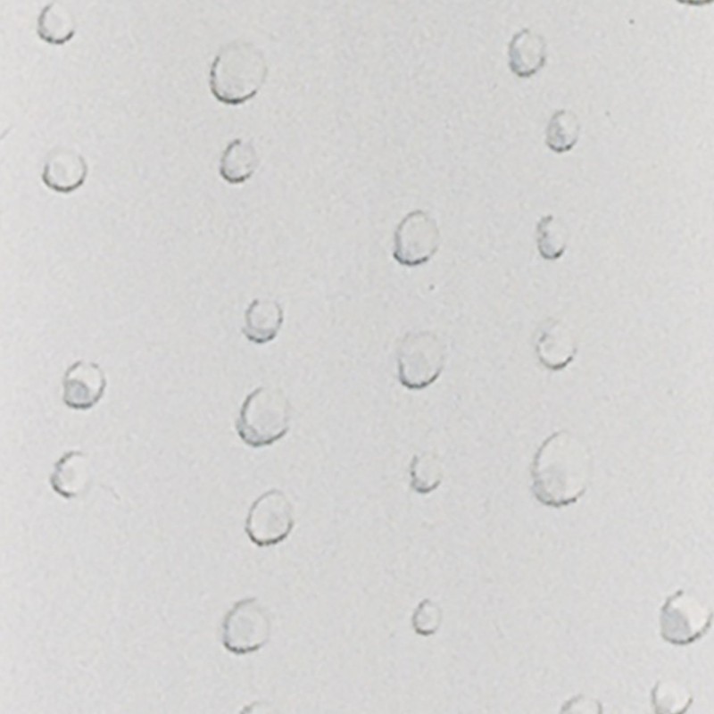 Spirella Rideau De Douche Polyester WET 120x200cm Blanc Effet Perlé Spirella