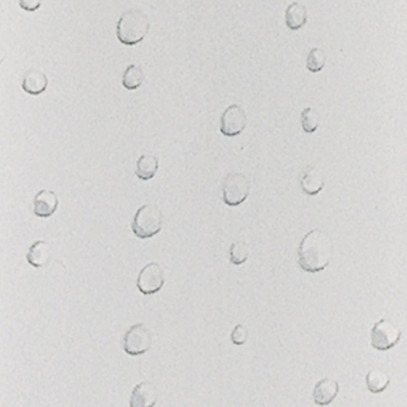 Spirella Rideau De Douche Polyester WET 180x180cm Blanc Effet Perlé Spirella