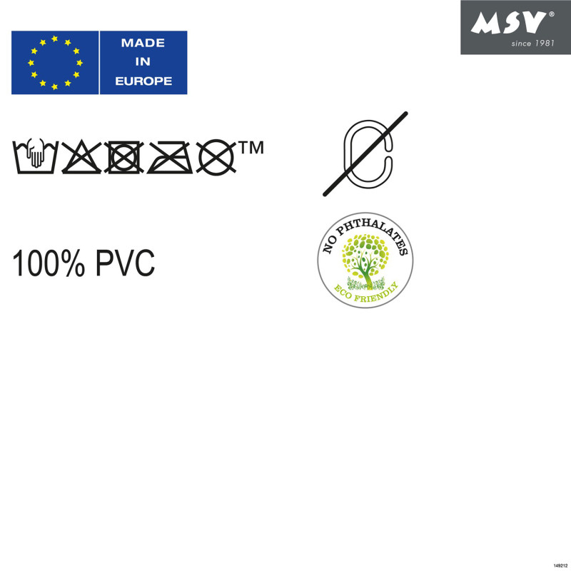 Spirella Rideau De Douche PVC 180x200cm Transparent MSV