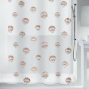 Spirella Rideau De Douche SHELL 180x200cm Motif Coquillages Spirella