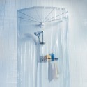 Spirella Rideaux De Douche PEVA OMBRELLA 200x170cm Blanc Spirella