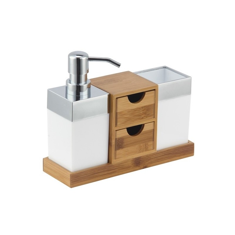 spirella Set d'accessoires de bain KEA Bambou & PS MSV