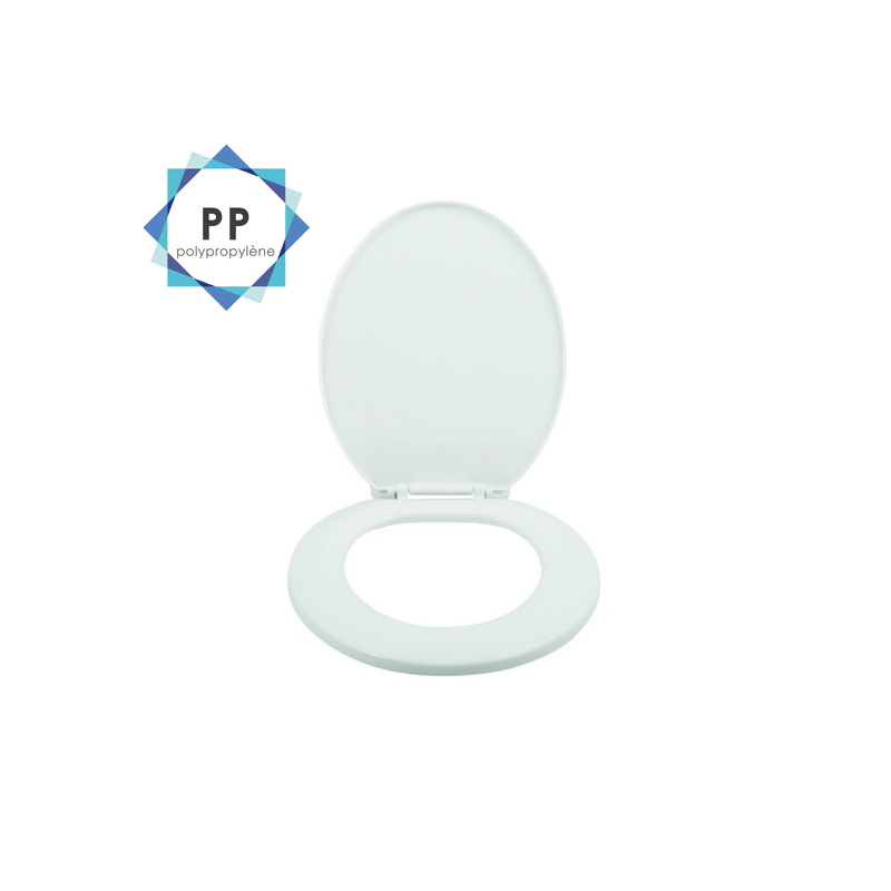 Spirella Abattant Wc Blanc - Charnières PS MSV