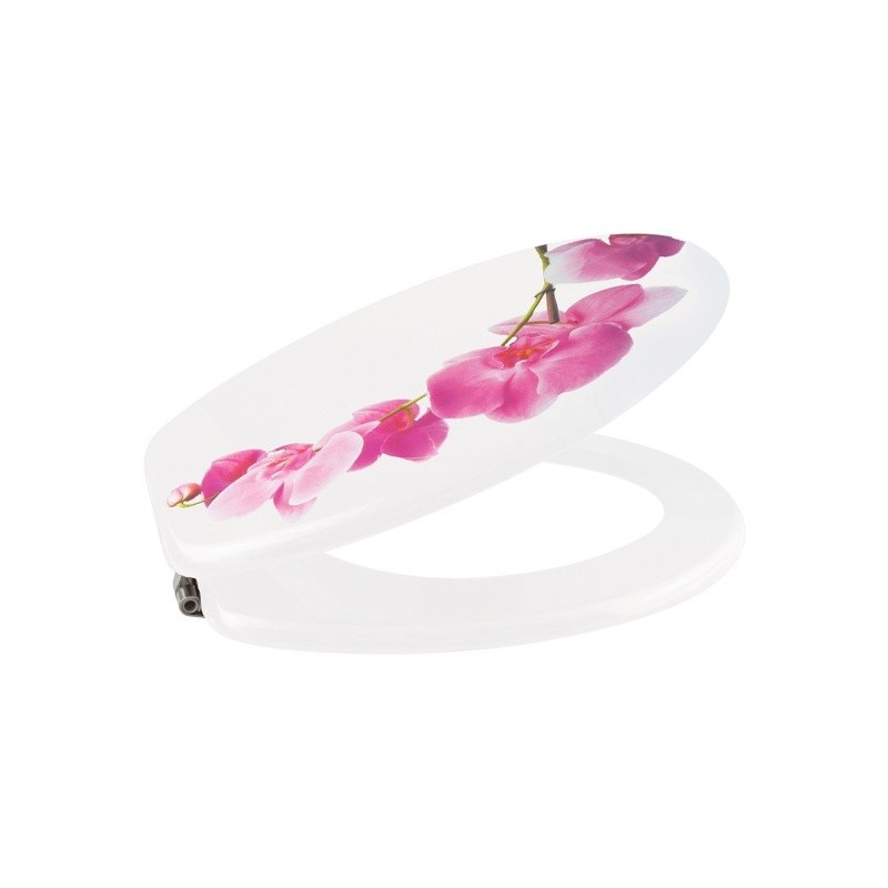 Spirella Abattant Wc MDF Lanyu - Charnières Inox MSV