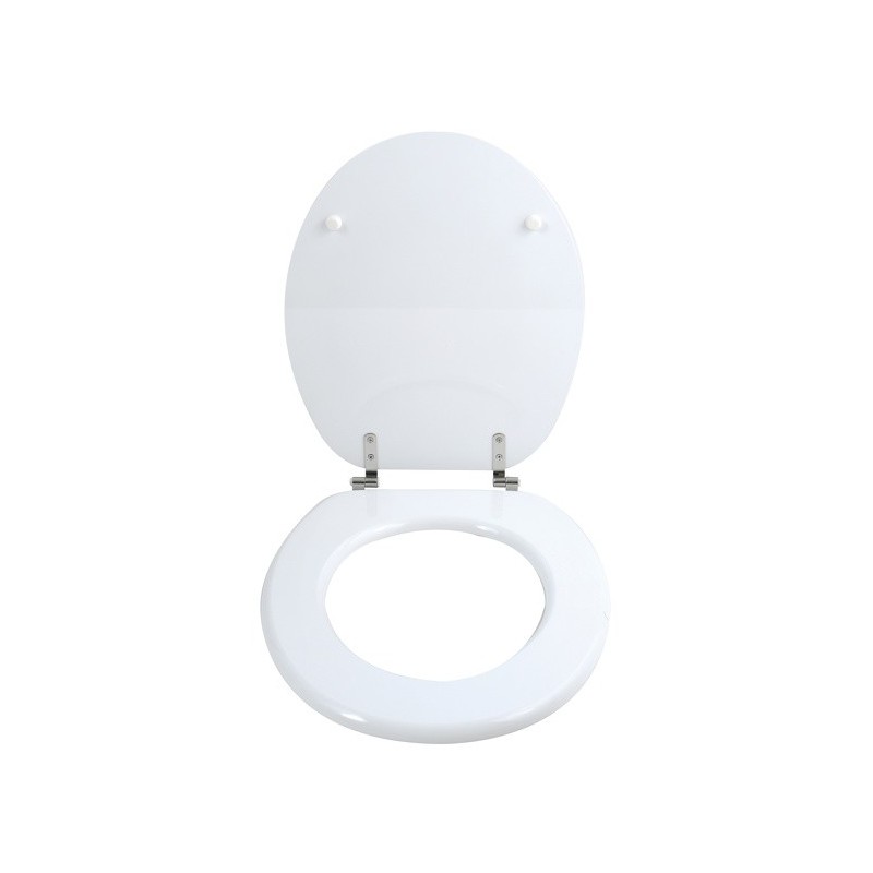 Spirella Abattant Wc MDF NYALA - Charnières Inox MSV