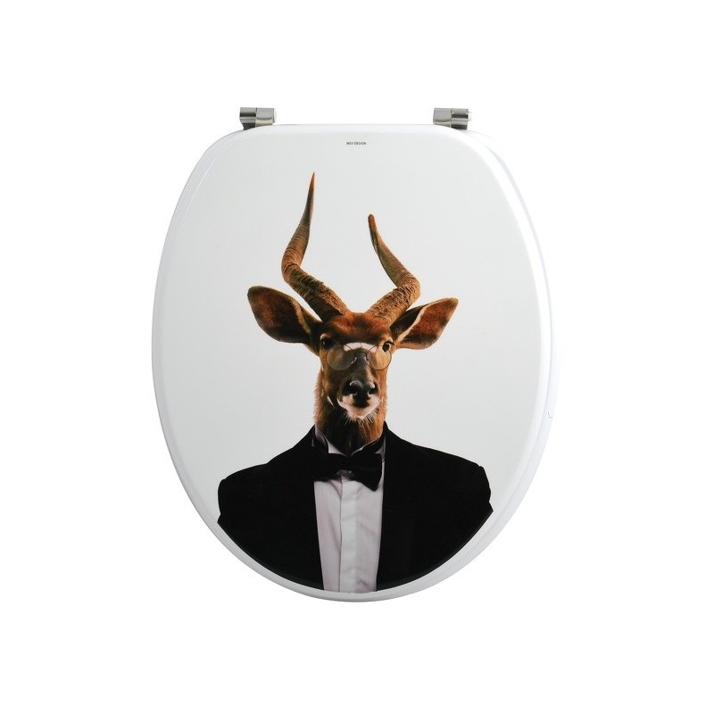 spirella Abattant wc MDF NYALA - Charnières Inox MSV