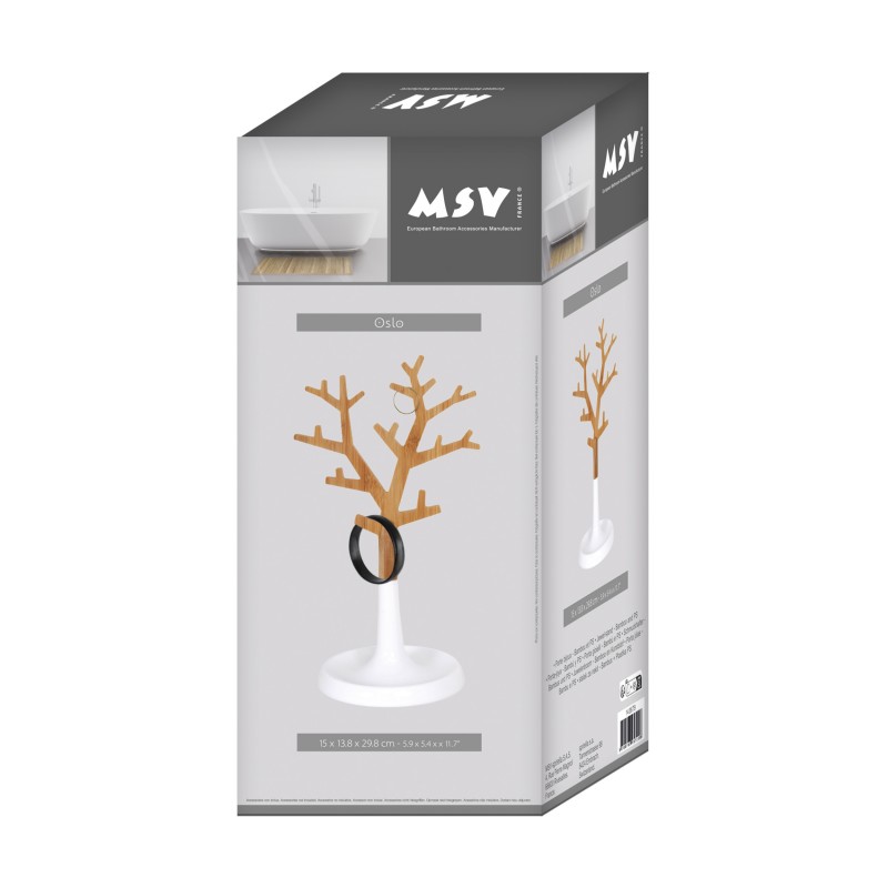 Spirella Arbre à  Bijoux Bambou OLSO MSV