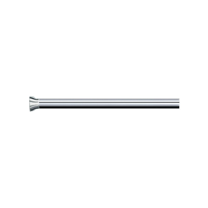 Spirella Spirella Barre Tringle Pour Rideau De Douche Ou Baignoire Extensible Sans Perçage En Alu MAGIC 125-220cm Finition Brillante