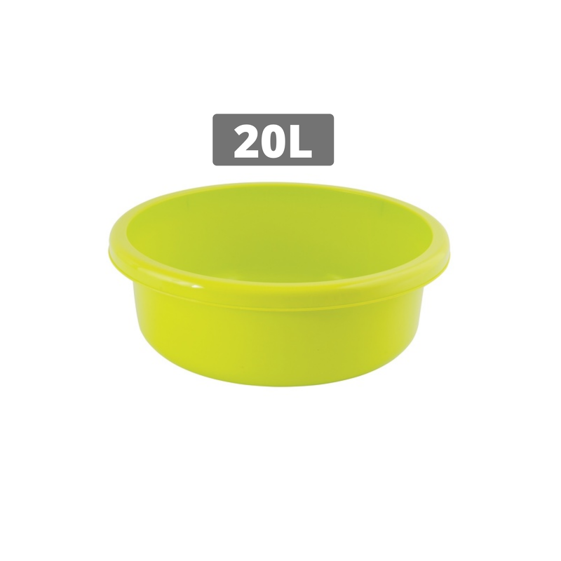 Spirella Bassine De Lavage Ronde 20L Vert MSV