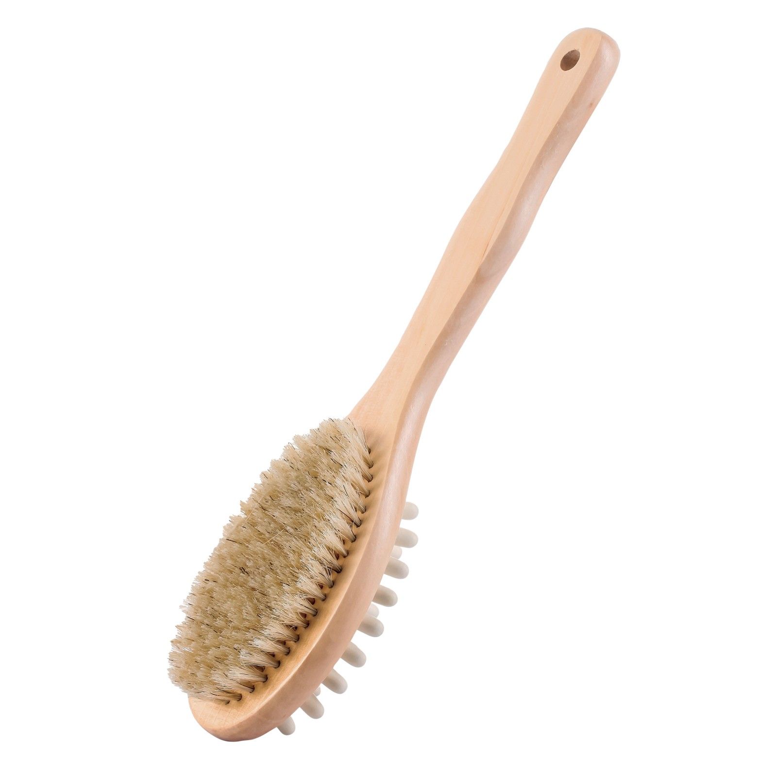 spirella Brosse de bain en bois double face MSV spirella Brosse de bain en bois double face MSV