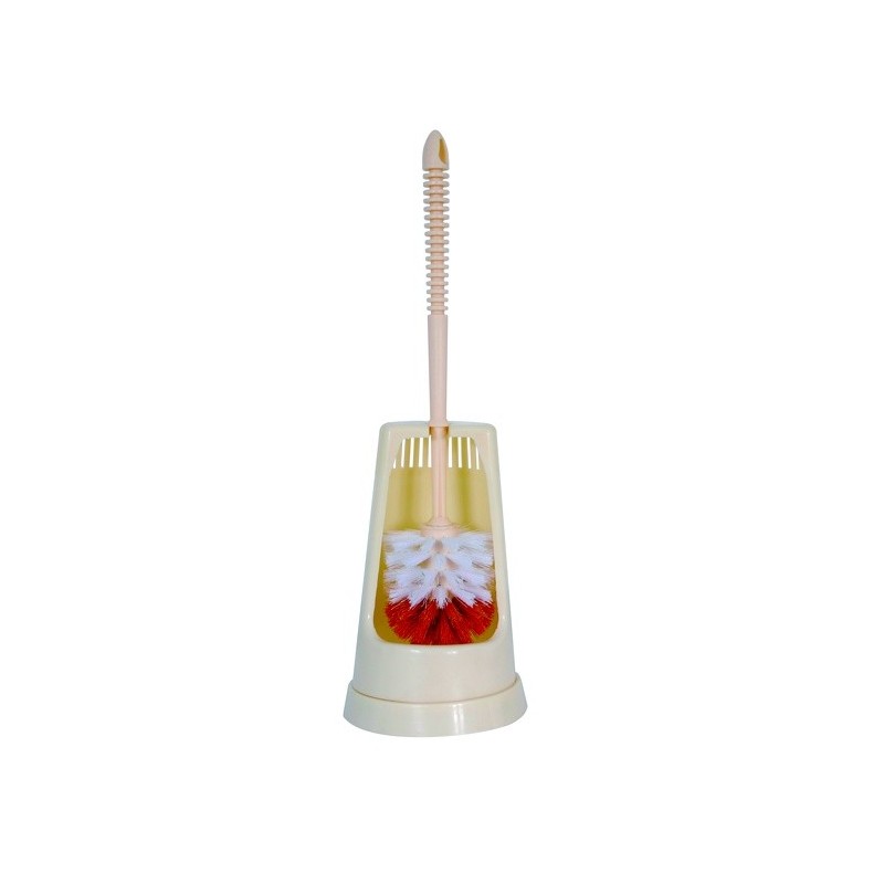 spirella Brosse wc avec support Beige MSV