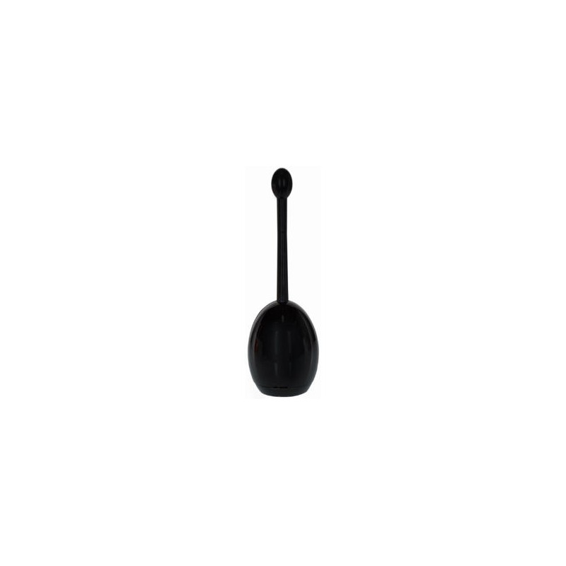 spirella Brosse wc EGG Noir 11 5x40cm Spirella