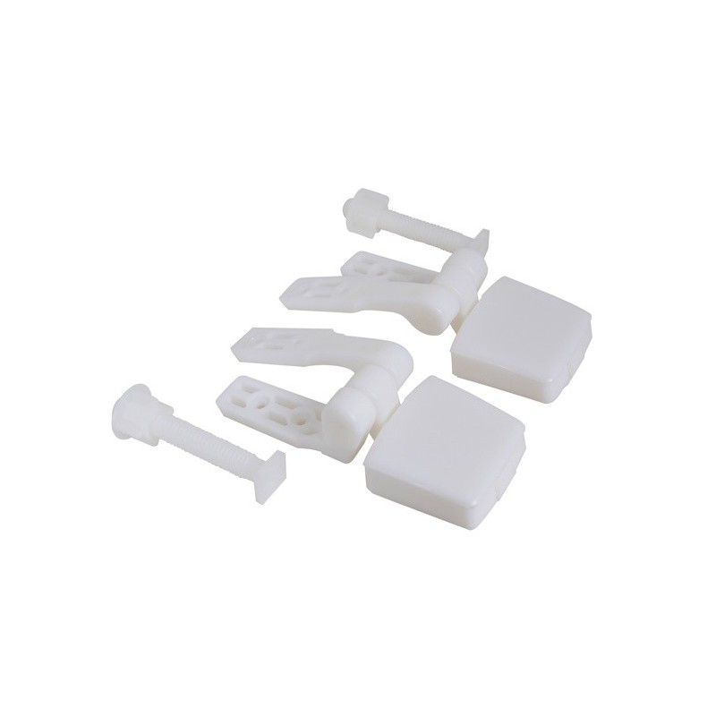 spirella Charnieres Plastique pour Abattant Wc MSV