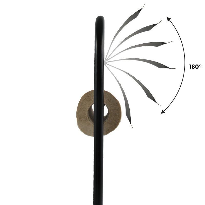 Spirella Combiné Wc ABBY Acier Noir MSV