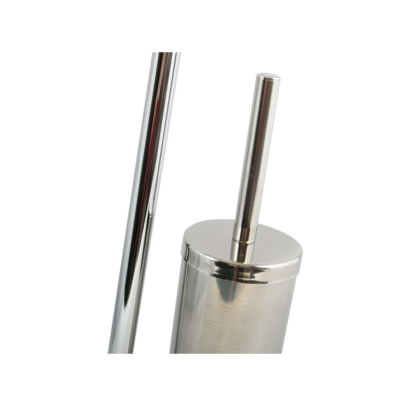 Spirella Combiné Wc En Acier Chromé Gris MSV