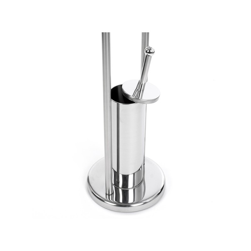 Spirella Combiné Wc En Acier Inoxydable Gris MSV