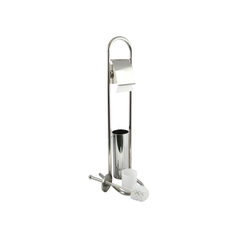 Spirella Combiné Wc Inox Gris MSV