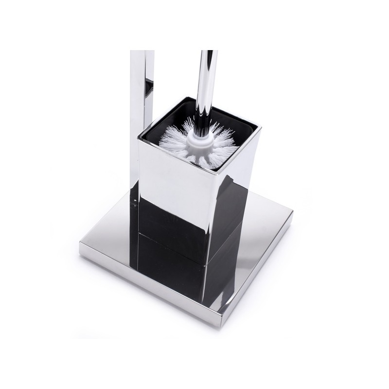 Spirella Combiné Wc Pili Chromé Gris MSV