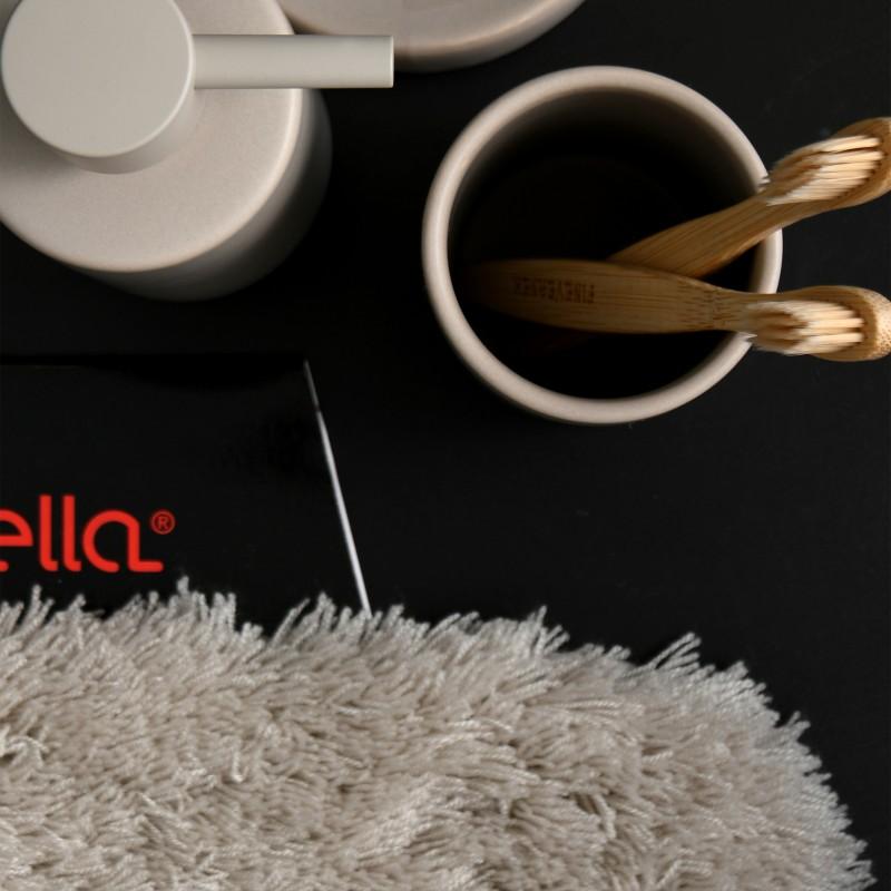 Spirella Spirella Distributeur De Savon Céramique TUBE MATT Taupe Mat