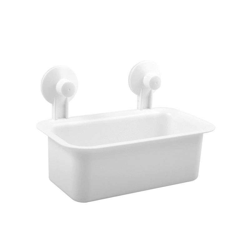 spirella Etagère de douche à  ventouses Blanc MSV