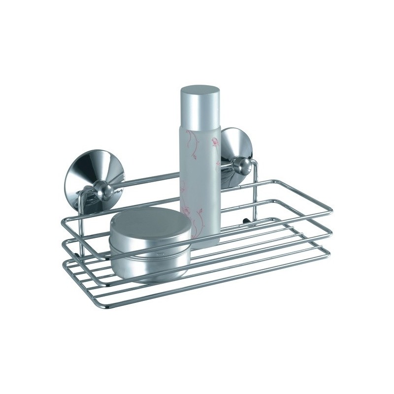 spirella Etagère de douche à  ventouses Chromé MSV