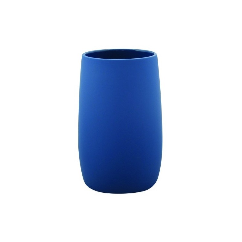 spirella Gobelet ASTI Soft touch Bleu Foncé MSV