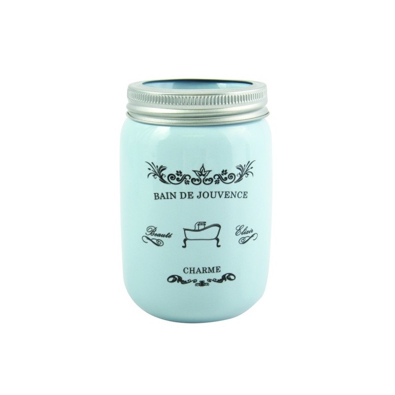 spirella Gobelet céramique APOLINE Bleu MSV