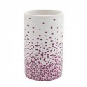 Spirella Gobelet Céramique BREST Fuchsia MSV