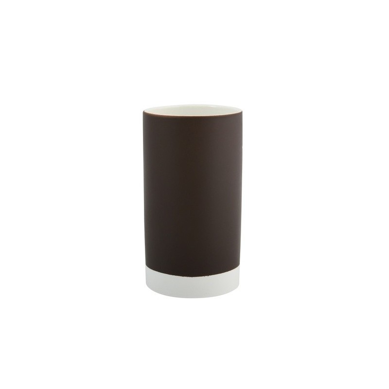 spirella Gobelet Céramique CAGLIARI Chocolat MSV