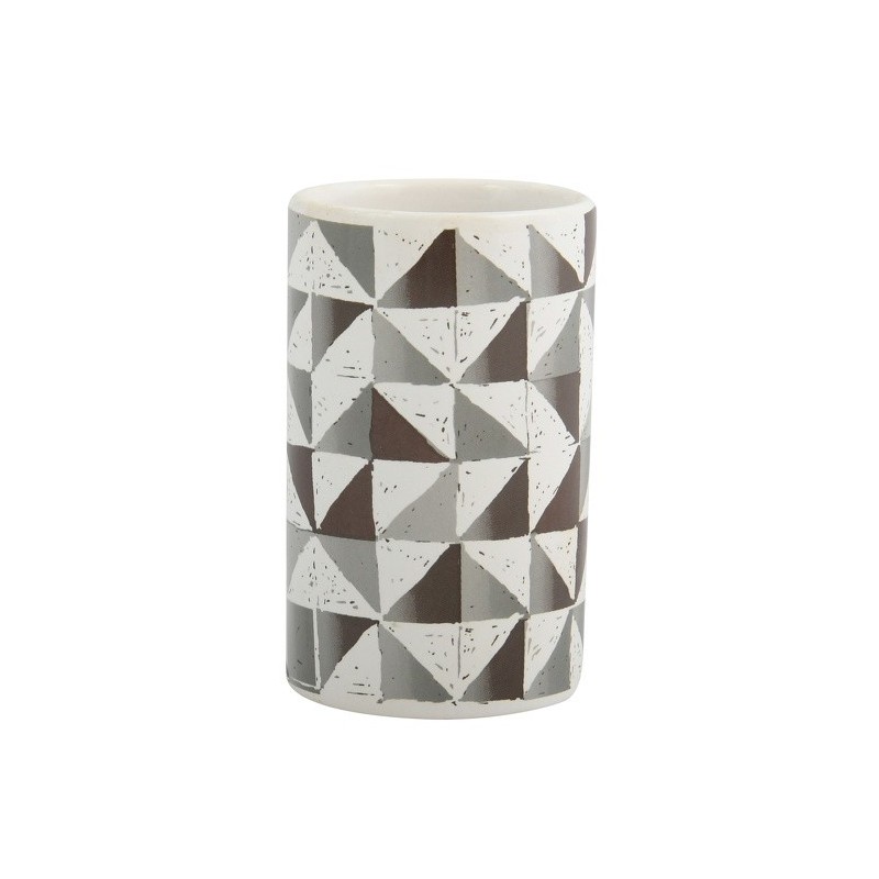 spirella Gobelet Céramique CALULA Gris MSV