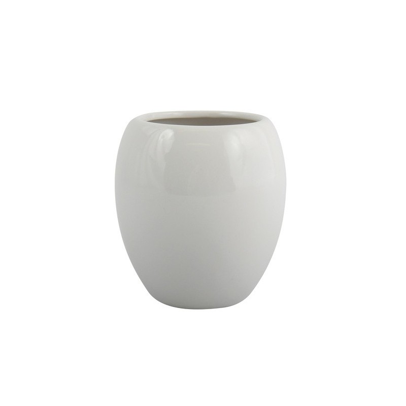 spirella Gobelet Céramique JAVA Blanc MSV